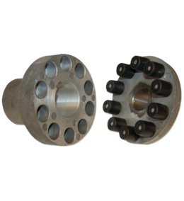 JUNTA ELASTICA ZG132 MOTOR Ø.38 mm - BOMBA Ø.24 mm